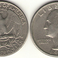 Отдается в дар 25 центов США 1990