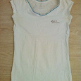 Отдается в дар Женская белая футболка, 42-44