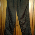 Отдается в дар Утеплённые зимние брюки чёрные, размер 44