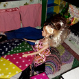 Отдается в дар Домик для куклы Барби из картона