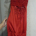 Отдается в дар Красное летнее платье (38-40-42)