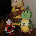 Отдается в дар Мягкие игрушки- персонажи из мульта Лунтик