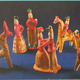 Отдается в дар календарик «Филимоновские игрушки» 1989
