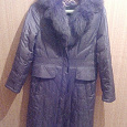 Отдается в дар Отличная зимняя длинная куртка, 48-50