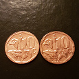 Отдается в дар Монета Южная Африка 10 центов монета