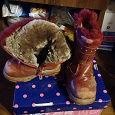 Отдается в дар зимняя обувь для девочки