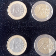 Отдается в дар Монеты Евро 2002 года, Испания