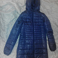 Отдается в дар Куртка синяя на синтепоне размер 42 (S), дефект на рукаве