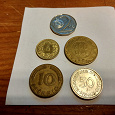 Отдается в дар Европейские монеты 90-х