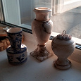 Отдается в дар керамическая вазочка, каменная вазочка шкатулка