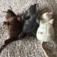 Отдается в дар Три веселых мыши из Ikea