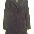 Отдается в дар новое пальто или длинный пиджак тёмно-фиолетового цвета р.10, предположительно 44