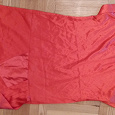 Отдается в дар Платье атласное оранжевое 42-44 р.