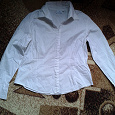 Отдается в дар Белая блузочка 42 размер