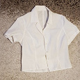 Отдается в дар блузка с коротким рукавом размер 42-44