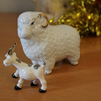 Отдается в дар Фарфоровый барашек или это овечка? :)