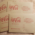 Отдается в дар Конверты Coca-cola новые