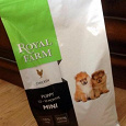 Отдается в дар Корм для щенков мелких пород Royal Farm puppy