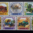 Отдается в дар Старинные автомобили. Почтовые марки Монголии.