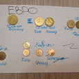 Отдается в дар Монеты евро и евроценты
