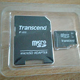 Отдается в дар Карта памяти micro-SD с адаптером, 2 Гб