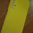 Отдается в дар Чехол желтый силиконовый для телефона Redmi 9T