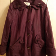 Отдается в дар Женская куртка, р-р 46-48, цвет — бордо.