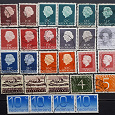 Отдается в дар Стандартные почтовые марки Нидерландов (Голландии).