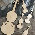 Отдается в дар Деревянные скрипки