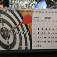 Отдается в дар Настольный календарь на 2020 г