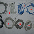 Отдается в дар Кабели USB разные