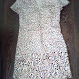 Отдается в дар Платье летнее белый мрамор 42-44