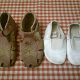 Отдается в дар Весенне-летняя обувь для девочки 24 размер.