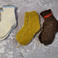 Отдается в дар Детские шерстяные носки