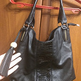 Отдается в дар черная женская сумка-мешок