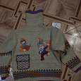 Отдается в дар теплый свитер 122 р-р