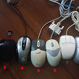 Отдается в дар Мышки проводные, беспроводные USB и PS/2
