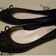Отдается в дар Туфли лодочки кожаные черные (40 размер)
