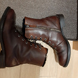 Отдается в дар ботинки коричневые зима 35,5 — 36 размер