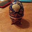 Отдается в дар Сувенирной яйцо шкатулка, в коллекцию