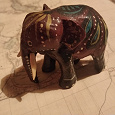 Отдается в дар Статуэтка слоника в этническом стиле.