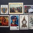 Отдается в дар Искусство на почтовых марках 5 стран.