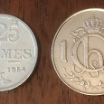 Отдается в дар Монеты Люксембурга преклонного возраста