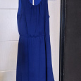 Отдается в дар Синее платье 42 размер