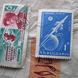 Отдается в дар марки с космосом, СССР и Болгария