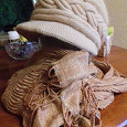 Отдается в дар Теплая двойная шапочка и шарф, спасибо дарителям.