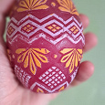 Отдается в дар Свеча сувенирная пасхальное яйцо 11.5 см