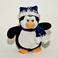 Отдается в дар Мягкая игрушка «Новогодний пингвин»