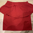 Отдается в дар Красная юбка с баской Zara, р-р М, 42-44