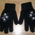 Отдается в дар Тёплые перчатки для девочки 8-10 лет